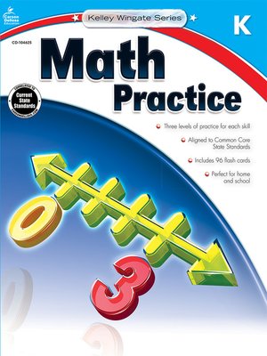 cover image of Math Practice, Grade K